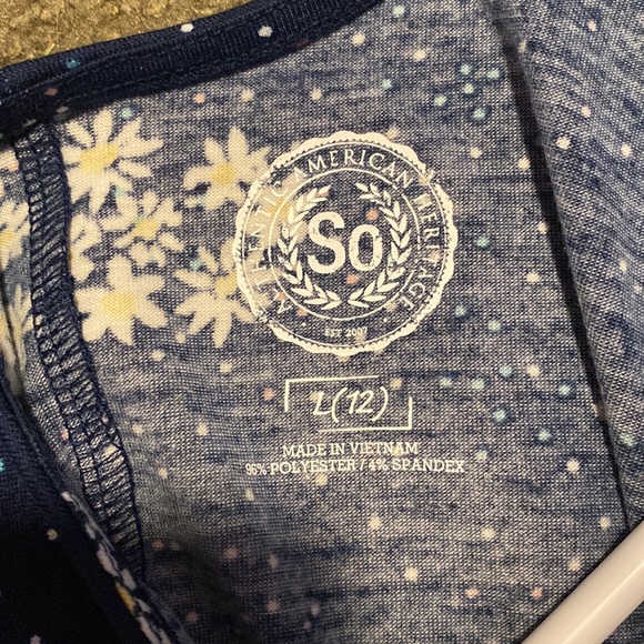 SO Girls Open Elbow Floral Dress - Picture 5 of 5